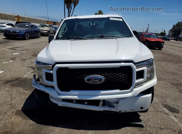 1FTEX1CP6KKE52672 2019 FORD F150 White Հետևի տեսք