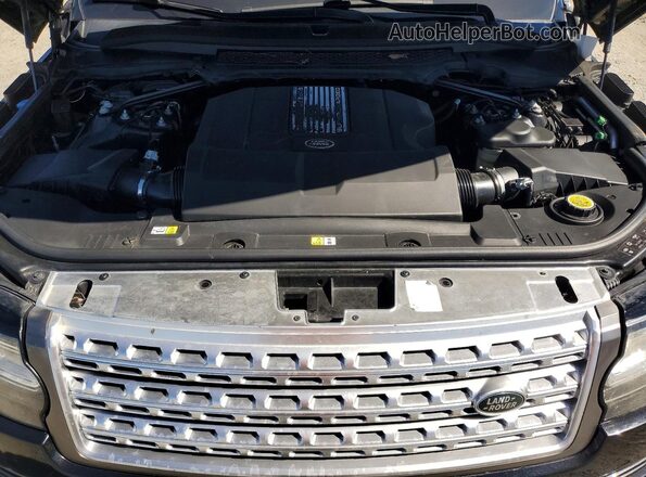 SALGS2EF0GA301396 2016 LAND ROVER RANGE Black Widok naklejki z numerem VIN