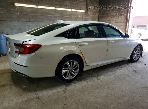 1HGCV1F17KA030535 2019 HONDA ACCORD White Передня права чверть