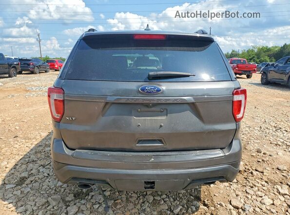 1FM5K7D80JGB62837 2018 FORD EXPLORER Charcoal წინა სალონის ხედი