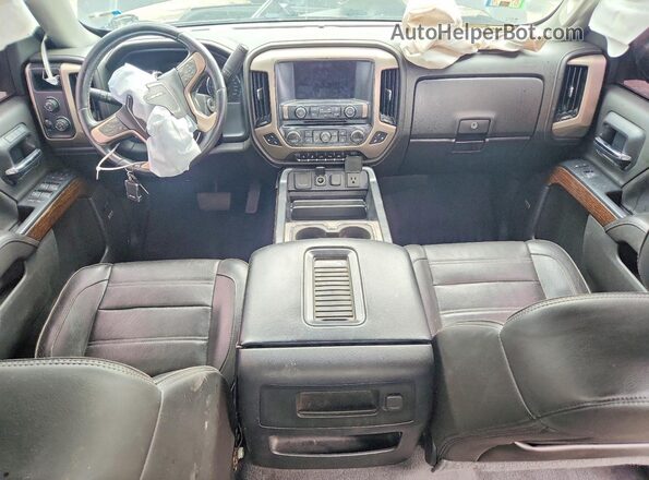 3GTU2PEC4JG569129 2018 GMC SIERRA Black Вид щитка приладів
