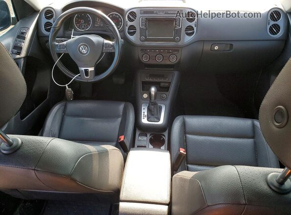 WVGBV7AX0GW515176 2016 VOLKSWAGEN TIGUAN Black Вид щитка приладів