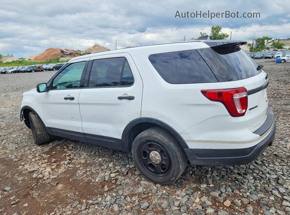 1FM5K8AR6KGB22931 2019 FORD EXPLORER Белый Задняя правая четверть