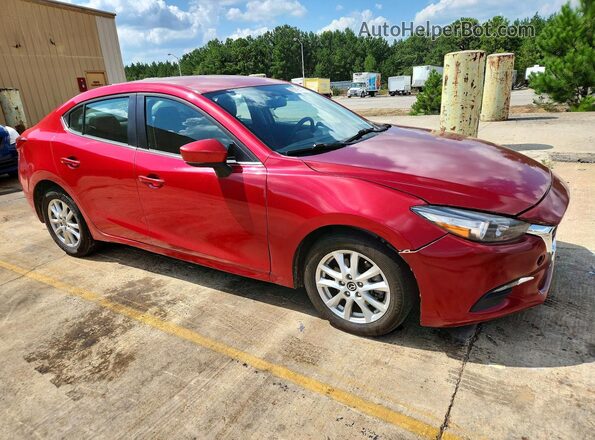 3MZBN1U76HM142270 2017 MAZDA 3 Red Vista frontal