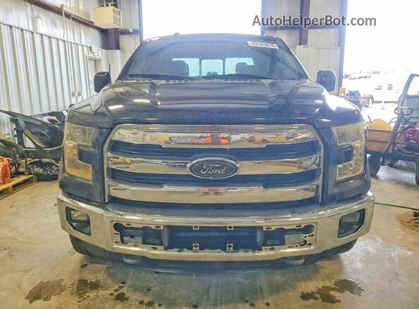 1FTEW1EP6GKD13391 2016 FORD F150 Black Widok z tyłu