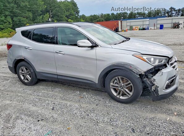 5XYZUDLB6HG383724 2017 HYUNDAI SANTA Серебряный Вид спереди