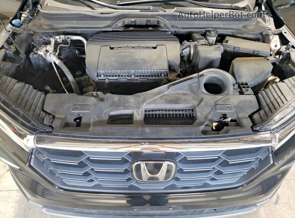 5FNYG1H48SB043470 2025 HONDA PILOT Black Widok naklejki z numerem VIN