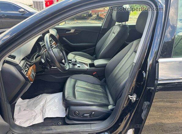 WAUENAF48KN002542 2019 AUDI A4 Black Widok naklejki z numerem VIN