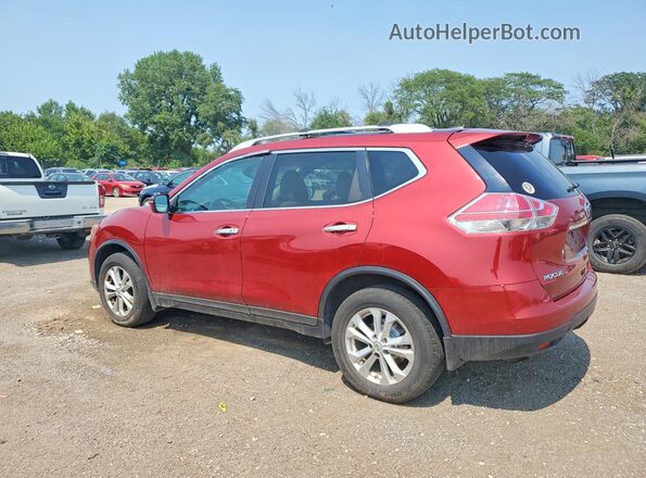 5N1AT2MV3GC740871 2016 NISSAN ROGUE Red Հետևի աջ
