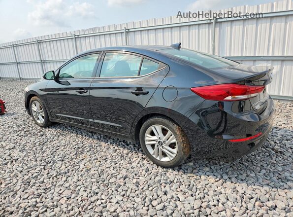 5NPD84LF5JH325734 2018 HYUNDAI ELANTRA Black Rear right