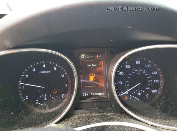 5XYZUDLB6HG383724 2017 HYUNDAI SANTA Серебряный Вид задних сидений