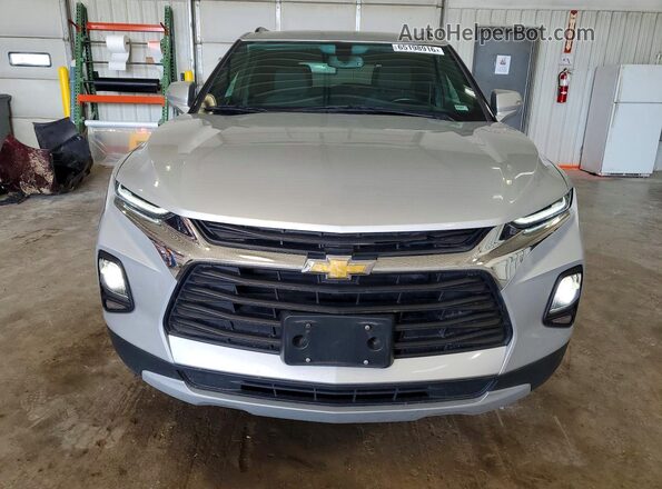 3GNKBCRS2LS650235 2020 CHEVROLET BLAZER Silver Rear view