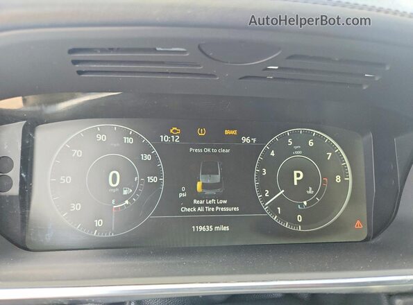 SALWV2FV1HA162373 2017 LAND ROVER RANGE Black Widok tylnych siedzeń