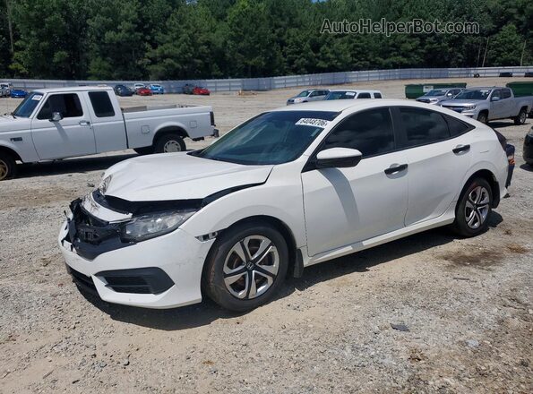 19XFC2F58HE023111 2017 HONDA CIVIC Белый Задняя левая четверть