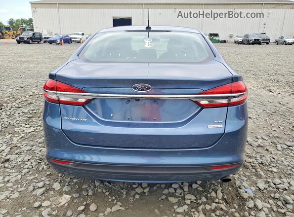 3FA6P0HD8JR179876 2018 FORD FUSION Blue Widok wnętrza z przodu