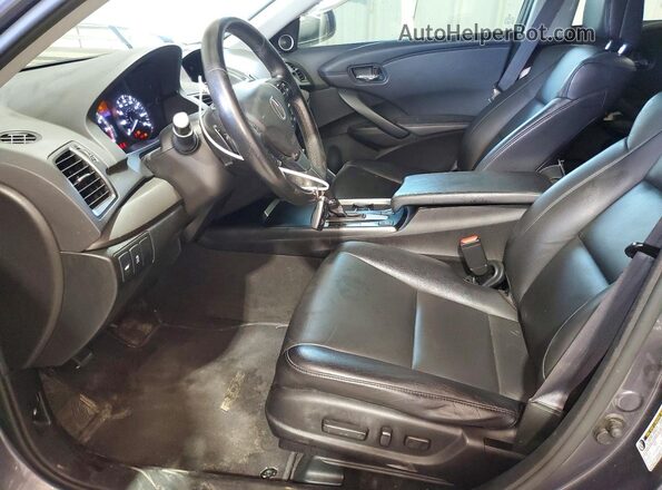 5J8TB4H31HL031234 2017 ACURA RDX Gray Առջևի վահանակի տեսք