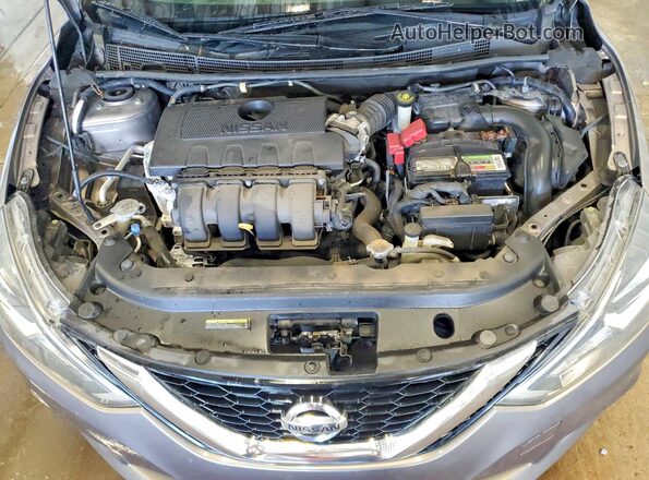 3N1AB7AP5HY207099 2017 NISSAN SENTRA Charcoal Շարժիչի բաժամունքի տեսք