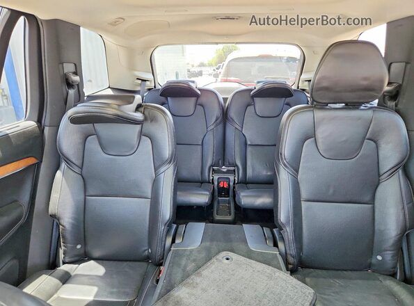 YV4A22PL8G1014479 2016 VOLVO XC90 Gray Вид задньої частини салону
