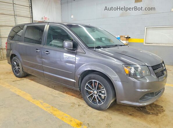 2C4RDGBG1HR787556 2017 DODGE CARAVAN Серый Вид спереди