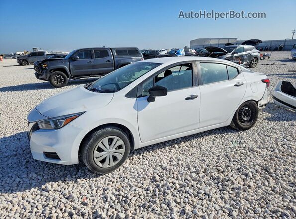 3N1CN8DV6ML887828 2021 NISSAN VERSA Белый Задняя левая четверть