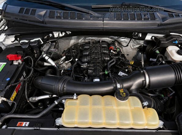 1FTEW1EG1HFB33214 2017 FORD F150 White Widok deski rozdzielczej