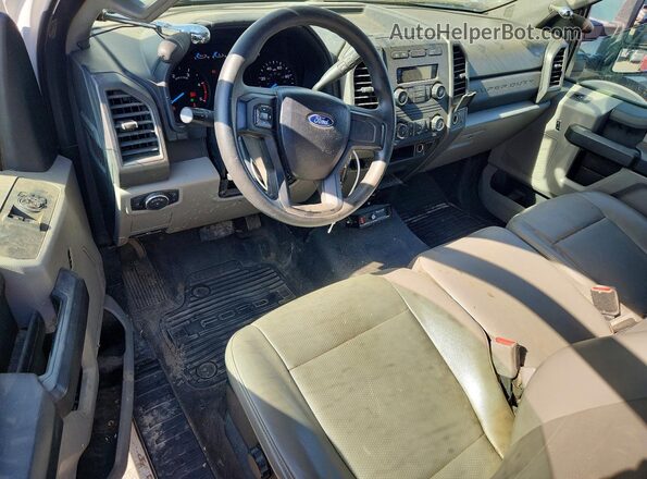 1FTRF3ATXHEC09826 2017 FORD F350 White Սարքավորումների վահանակի տեսք
