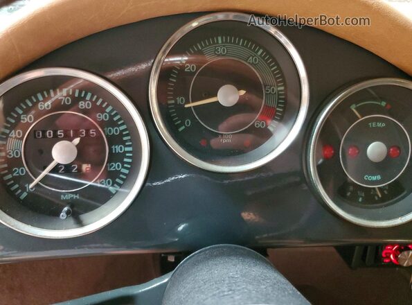 118988888 1968 PORSCHE SPEEDSTER Угольный Вид щитка приборов