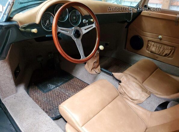 118988888 1968 PORSCHE SPEEDSTER Угольный Вид панели приборов