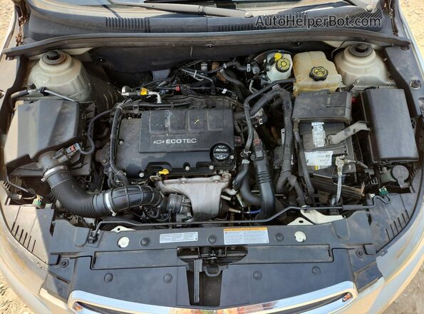 1G1PE5SB9G7137220 2016 CHEVROLET CRUZE Gold Engine compartment view