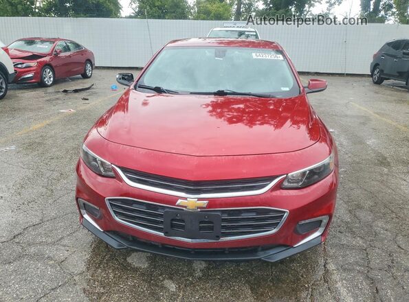 1G1ZE5ST4HF157223 2017 CHEVROLET MALIBU Red Widok z tyłu