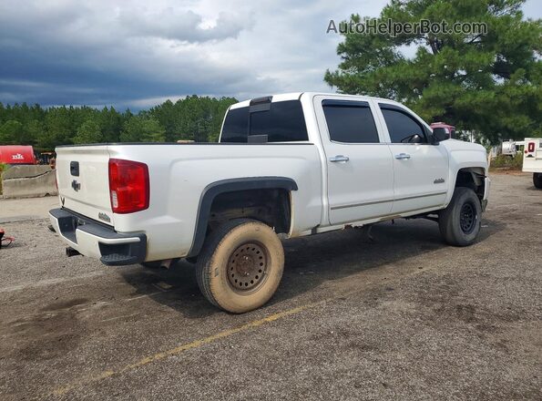 3GCUKTEJ1GG285294 2016 CHEVROLET SILVERADO Белый Передняя правая четверть