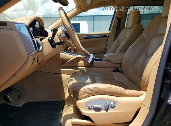 WP1AE2A26GLA62575 2016 PORSCHE CAYENNE Черный Вид панели приборов