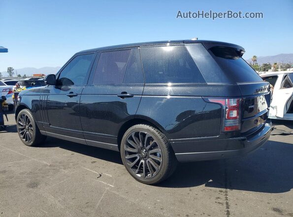 SALGS2FV6HA379849 2017 LAND ROVER RANGE Black Задня права чверть