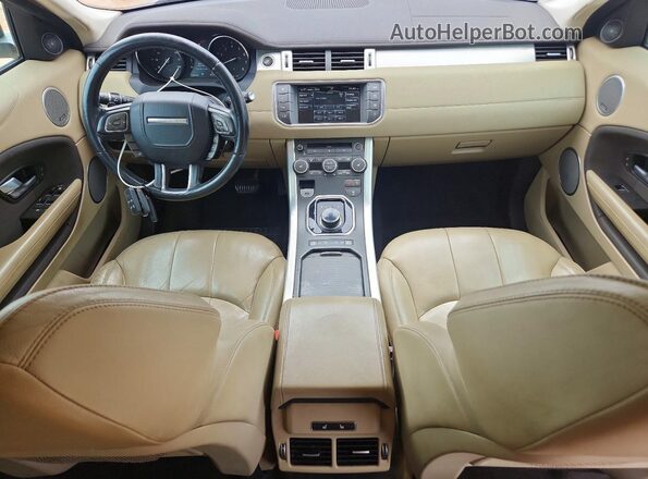 SALVP2BG6GH106268 2016 LAND ROVER RANGE Gray Вид щитка приладів
