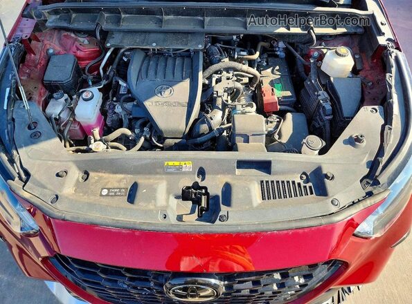 5TDKDRAH5PS513810 2023 TOYOTA HIGHLANDER Красный Вид наклейки с VIN-кодом