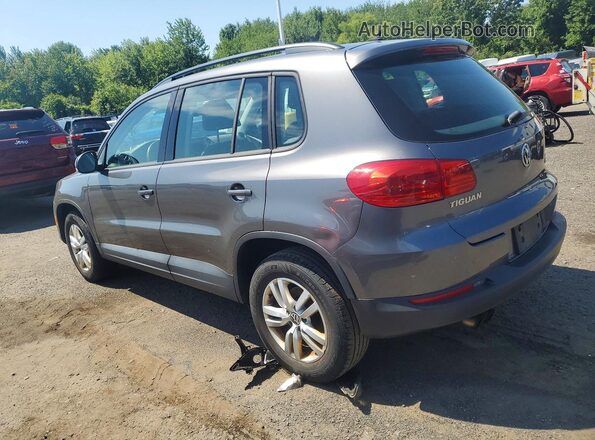 WVGBV7AX1GW580182 2016 VOLKSWAGEN TIGUAN Gray Rear right