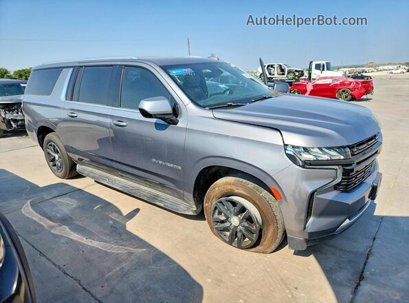 1GNSCCKD3MR263898 2021 CHEVROLET SUBURBAN Gray Widok z przodu