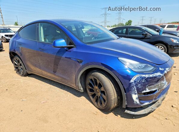 5YJYGDEE9MF121126 2021 TESLA MODEL Blue Դիմացի տեսք