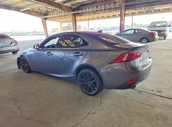 JTHBA1D23G5019841 2016 LEXUS IS Gray Trasero derecho