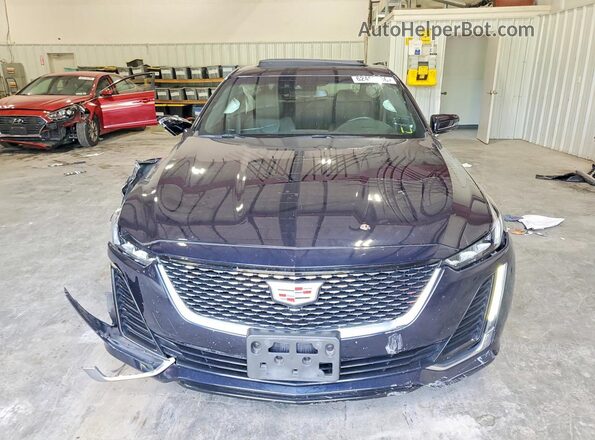 1G6DX5RK2L0128116 2020 CADILLAC CT5 Blue Հետևի տեսք