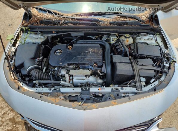 1G1ZB5ST5HF224971 2017 CHEVROLET MALIBU Silver ძრავის განყოფილების ხედი