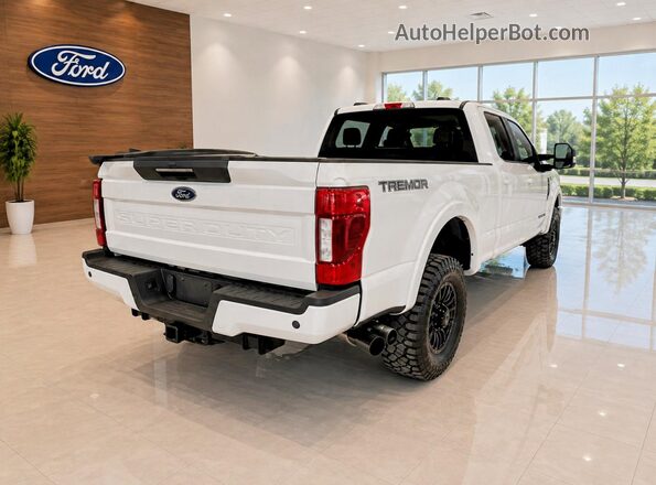 1FT8W2BT3MED19258 2021 FORD F250 White წინა ხედი