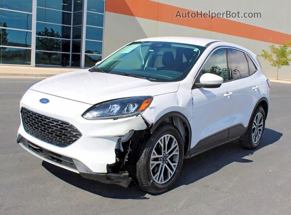 1FMCU9H68NUA82523 2022 FORD ESCAPE White Tył prawy