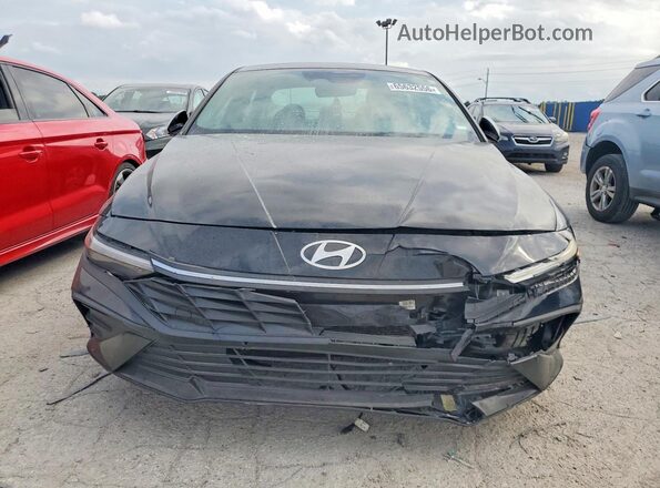 KMHLL4DG7SU889907 2025 HYUNDAI ELANTRA Black Հետևի տեսք