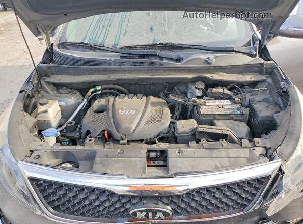 KNDPC3AC9G7842577 2016 KIA SPORTAGE Gray Widok naklejki z numerem VIN