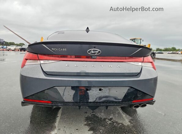 KMHLR4AF5PU581989 2023 HYUNDAI ELANTRA Charcoal წინა სალონის ხედი