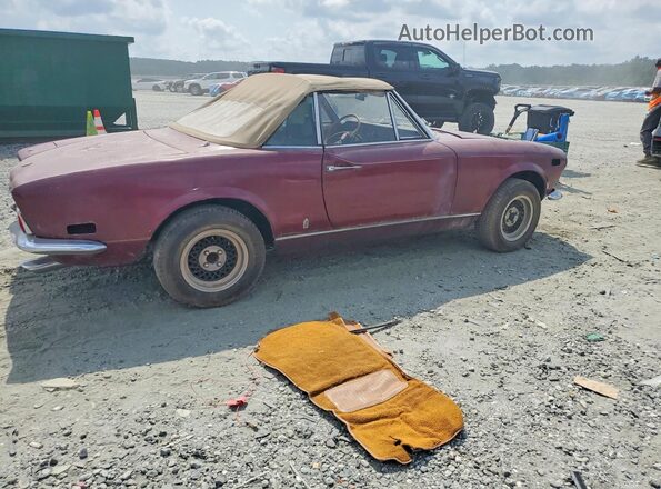 124BS10057670 1972 FIAT 124 Red Դիմացի տեսք