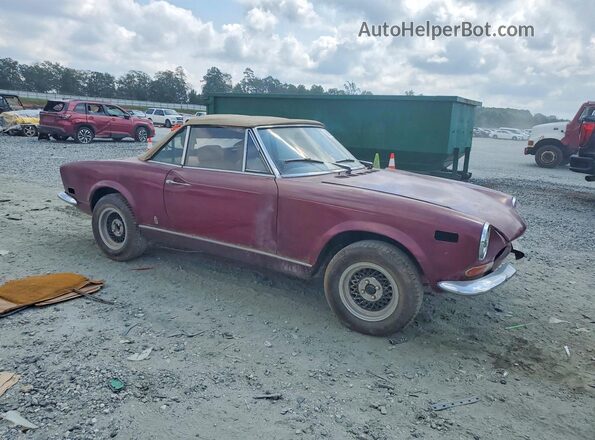 124BS10057670 1972 FIAT 124 Red Հետևի տեսք