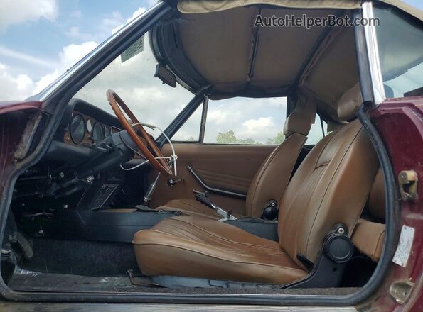 124BS10057670 1972 FIAT 124 Red VIN կոդի պիտակի տեսք