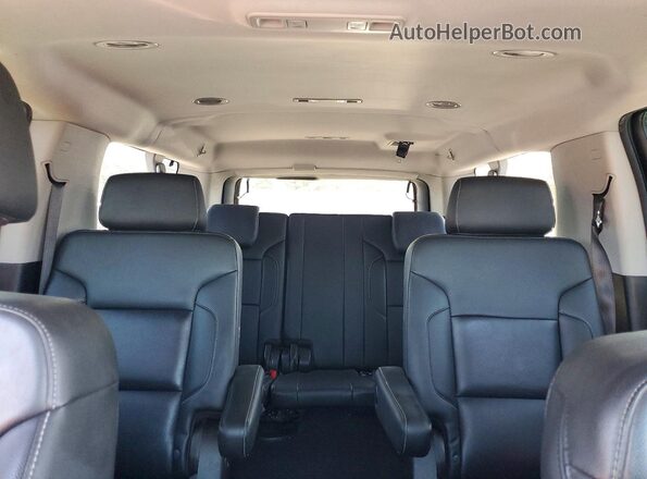 1GNSKHKC0KR313760 2019 CHEVROLET SUBURBAN Black Rear interior view